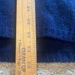 Calypso St. Barth  Cashmere Relaxed Long Sleeve Split Side Sweater Navy XS Photo 8