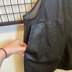 Primark  women’s faux leather overall dress — size‎ 14 Photo 1