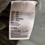 H&M Women’s XS Olive Green Pearl Appliqué Pullover Sweater. Oversized. Stretch. Photo 7