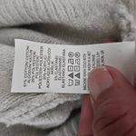 Lucky Brand  Light Gray Cable Knit Sweater Size Medium Photo 7