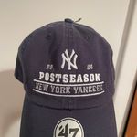 47 Brand ‘47 Adult 2024 MLB Postseason New York Yankees Navy Cleanup Baseball Hat NWT Photo 2