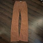 Free People Jenny slim flare orange corduroy jeans 26 Photo 1