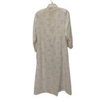 Carole Hochman Vintage White Floral Cotton Robe Womens Size Small USA Lace Trim Photo 4