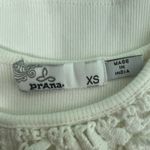 prAna  Organic Cotton Crochet Cottage Coquette Beach Garden Women's Tank Top XS Photo 1