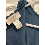 Loft  Jewel Tone Green‎ Lace Overlay Sheath Dress Size 8 Photo 5