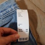 Levi's  Womens Wedgie Frayed Jeans Size 32 Blue Denim Button Fly NWT High Waist Photo 7