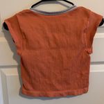 Urban Outfitters  Out From Under Orange Cropped Tee Photo 3