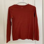 EUC | Preswick &‎ Moore women’s burnt orange 100% cotton crewneck shirt petite Size undefined Photo 0