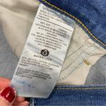 Signature Levi Strauss Denim Blue Jeans Heritage High Rise Straight Distressed Size 18 Photo 5