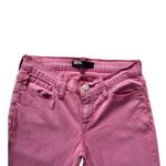 Urban Outfitters BDG Skinny Red Striped Tapered Zipper Jeans Size 27 Y2K Grunge Photo 2