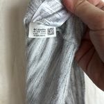 Columbia  Boat Neck White/Gray Marble Striped Long Sleeve Top Size Small Photo 11