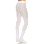 Wolford Velvet De Luxe 66 Tights in White Small New Womens Nylons Pantyhose Photo 2