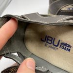 Jbu  by Jambo Grey Leather Strappy Comfort Sandals 9 Photo 2