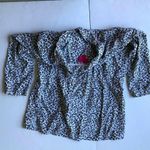 Victoria's Secret Sleepshirt Medium Leopard Print Cinched Waist Ties Fro… Photo 8