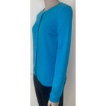 Liz Claiborne Turquoise Blue Cardigan Photo 1
