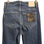 Paige NWT Stella High Rise Straight Leg Jeans Soleil Destructed Size 27 Photo 5