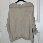Diesel Black Gold Cream Linen Blend Cardigan Large Photo 1