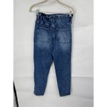 Vervet Paperbag Jean Women 26 Blue Denim Skinny High Waist Skinny Stretch Preppy Photo 1