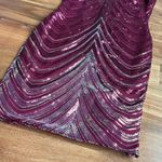 SheIn red gold dress Photo 1