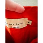 JUST BEE QUEEN Red One Shoulder Solange Knee Length Ruffle Mini Dress Size XS Photo 10