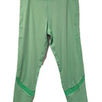 FILA NEW Leggings Womens XL Dreama Athletic Cropped Mesh Travel Athleisure Twee Photo 0