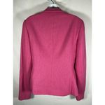 Lilly Pulitzer  Wool Blend Crop Blazer Tie Front Pink Preppy Old Money Small Photo 7