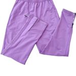 Gymshark Women's Lilac Track Pants Athletic Ankle Zip Size M Photo 1