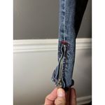 Laze Jeans Jeans Womens 3 Blue Skinny Ankle Zip Red Stitching Heart Pockets Size undefined Photo 3