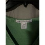 Robert Kitchen Women's XL Green Short Sleeve Blouse with Button Detail Photo 2