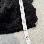 CHRIS & CAROL PLUS Burnout Velvet Paisley Midi Dress Bell Sleeve Womens 1X Black Photo 12