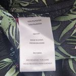 Steve Madden Madden NYC Black and Pink Floral Pull-on Shorts Size Large Tropical Flowy Shorts Photo 5