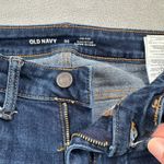 Old Navy  Jeans Womens 00 Mid Rise Super Skinny Dark Wash Denim Pants Stretch Photo 2
