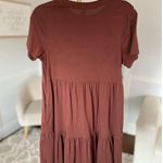 Old Navy  Mini Tiered Dress Cotton Cottagecore Minimalist Spring Summer Party Y2K Photo 2