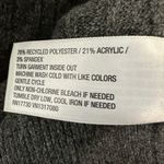 A New Day Charcoal Mock Neck Sleeveless Knit Sweater Tank Top Sz Medium Photo 5