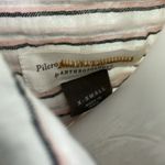 Pilcro ANTHROPOLOGIE  Serena Surf Henley Linen Blend Blouse Size XS Photo 5