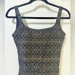 NIP TUCK BOND EYE ONE PIECE SWIMSUIT Black & Gold Size 6 (s) Photo 1