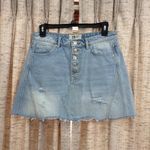 Free People Mini Skirt Denim Photo 1