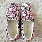 Lilly Pulitzer Julia Sneaker Panda Slip On Loafer Pink Floral Preppy Feminine Photo 6