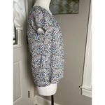 Uniqlo ‎ Liberty Floral Cotton Blouse XS Peasant Top Lightweight Layers Photo 2