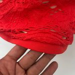 Free People Intimately  Crochet Bodycon Dress Sz M/L Coral Festival Coquette Y2K Photo 10