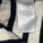 Talbots  Sweater Pullover Jumper Medium Sequins Je t'aime Striped Womens Ivory Photo 6