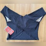 Kortni Jeane  Women’s 2XL Black Swim Suit Top New NWT Off Shoulder Mix N Match Photo 5