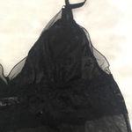 Victoria's Secret VS Black Lace Mesh Lingerie S Photo 3