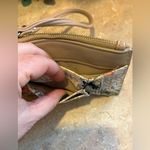 Unbranded made in Cambodia ID, card and cash keychain holder faux leather NWOT Photo 3