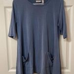 LOGO By Lori Goldstein LOGO Lori Goldstein | oversized pocket top size small Photo 0