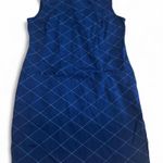 Navy blue plaid academia dress i Size 12 Photo 0