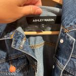Ashley Mason  Denim Fringe Jacket Photo 1
