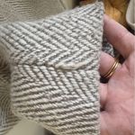 Kensie Asymmetrical Collar
Herringbone Jacket Oatmeal Color
Women's Size Small Photo 8