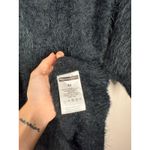 Wednesday's Girl Eyelash Midi Sweater Dress Womens Sz XS Fairy Grunge Witchy Blue Photo 5