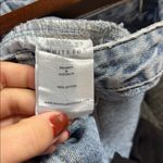 White Fox Boutique  Jeans High Rise Straight Leg Distressed Size Medium Photo 3